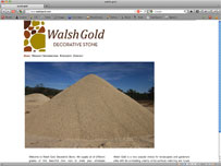 Walsh Gold Decorative Stone cairns garden stones 