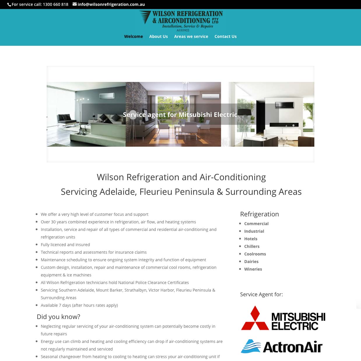 Refrigeration & Airconditioning Adelaide